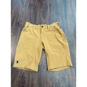 Chrome Industries Shorts Mens 30 Brown Nylon Stretch Cycling Performance Outdoor